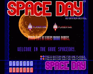 Space Day screen shot title